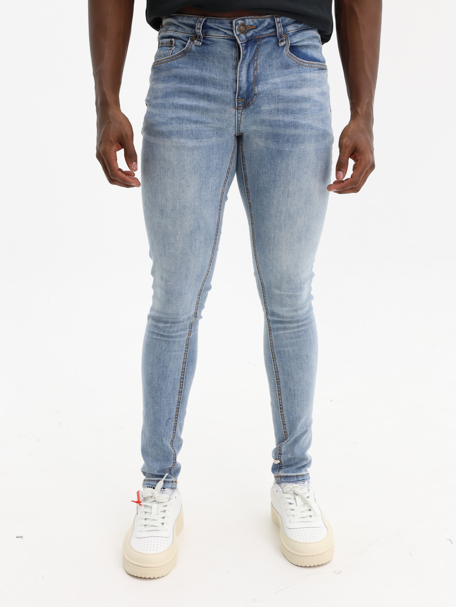 Rossimoda Jeans Core Skinny Fit Denim Blue